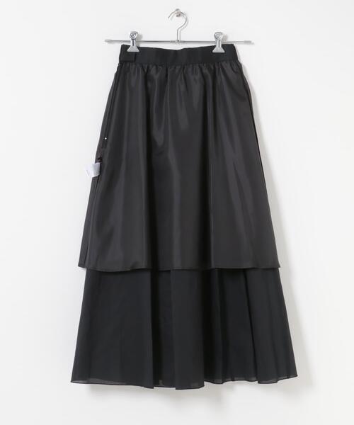 URBAN RESEARCH ROSSO WOMEN(アーバンリサーチ ロッソ)の「メモリーコットンフレアスカート(スカート・レディース・オレンジ/ブラック・38/36)」の15枚目の写真