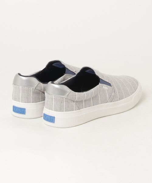 Keds(ケッズ)の「Keds ケッズ パシュート スリップ シャンブレー ルレックス ストライプ ネイビー(スニーカー・レディース・ネイビー・24.5cm/24.0cm/23.5cm/23.0cm/25.0cm/22.5cm)」の8枚目の写真