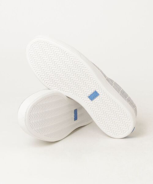 Keds(ケッズ)の「Keds ケッズ パシュート スリップ シャンブレー ルレックス ストライプ ネイビー(スニーカー・レディース・ネイビー・24.5cm/24.0cm/23.5cm/23.0cm/25.0cm/22.5cm)」の9枚目の写真