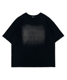 SIGNIFICANT（シグニフィカント）の「ヴィンテージブラシウォッシュ半袖Tシャツ LQ2TU309_BLACK（Tシャツ/カットソー）」
