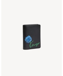 'KENZO Tulip' フォールド ウォレット イン レザー