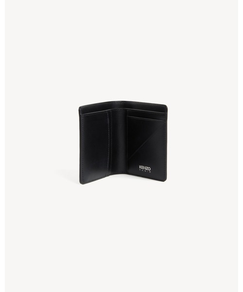 KENZO（ケンゾー）の「'KENZO Tulip' フォールド ウォレット イン レザー（その他小物・メンズ・ブラック系その他・ONE SIZE）」の3枚目の写真