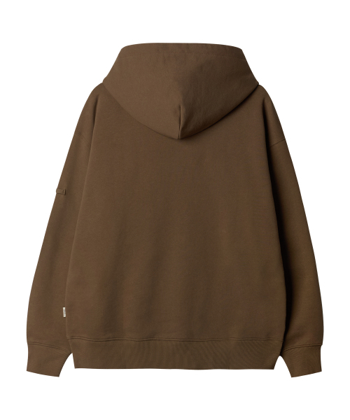 YALE(イェール)の「ブルドッグス フード_ブラウン(パーカー・レディース・その他・SMALL/MEDIUM/LARGE/X-LARGE)」の2枚目の写真
