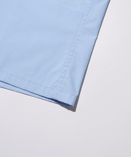 MAISON CLUB(メゾンクラブ)の「【MAISON CLUB】Cropped Compact Shirt / クロップド丈コンパクトシャツ ショート丈(シャツ/ブラウス・メンズ・ブラック/サックスブルー/ホワイト・L/M)」の13枚目の写真