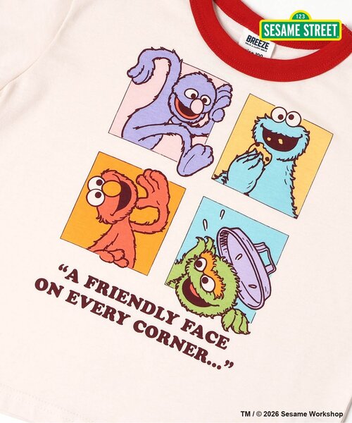 WEB限定 セサミストリートTシャツ（Tシャツ/カットソー）｜SESAME