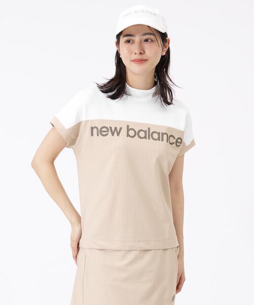 New Balance Golf（ニューバランスゴルフ）の「【new balance golf】フレンチスリーブ モックネック プルオーバー (WOMENS)（Tシャツ/カットソー・レディース・ホワイト/ベージュ系その他/ブルー/ブラック・SMALL/MEDIUM/LARGE）」の4枚目の写真