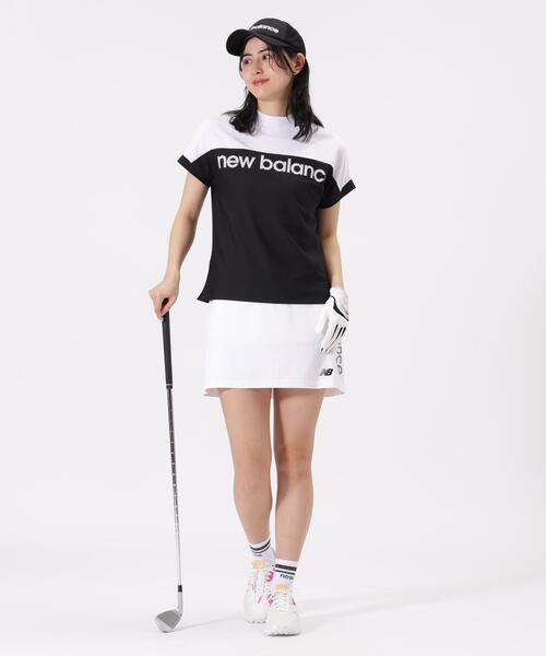 New Balance Golf（ニューバランスゴルフ）の「【new balance golf】フレンチスリーブ モックネック プルオーバー (WOMENS)（Tシャツ/カットソー・レディース・ホワイト/ベージュ系その他/ブルー/ブラック・SMALL/MEDIUM/LARGE）」の6枚目の写真