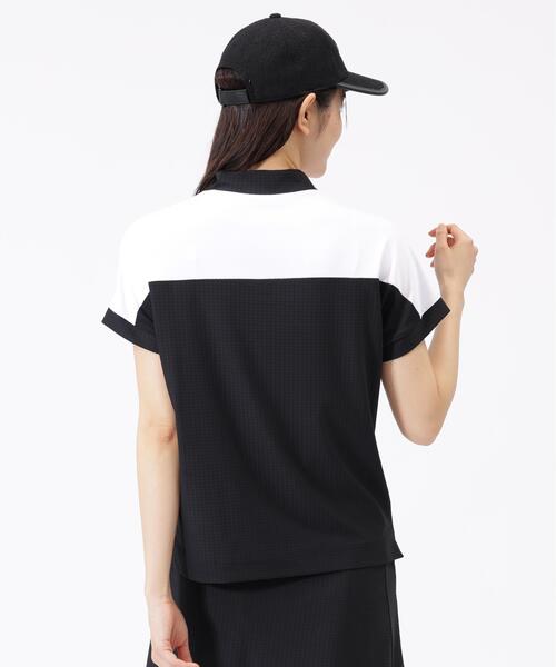 New Balance Golf（ニューバランスゴルフ）の「【new balance golf】フレンチスリーブ モックネック プルオーバー (WOMENS)（Tシャツ/カットソー・レディース・ホワイト/ベージュ系その他/ブルー/ブラック・SMALL/MEDIUM/LARGE）」の8枚目の写真