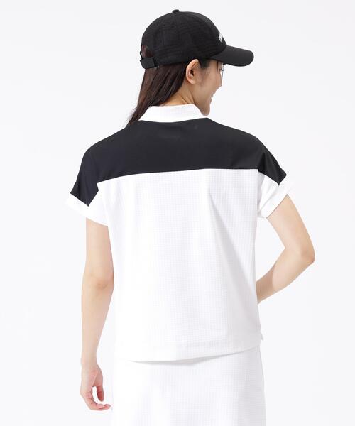 New Balance Golf（ニューバランスゴルフ）の「【new balance golf】フレンチスリーブ モックネック プルオーバー (WOMENS)（Tシャツ/カットソー・レディース・ホワイト/ベージュ系その他/ブルー/ブラック・SMALL/MEDIUM/LARGE）」の11枚目の写真