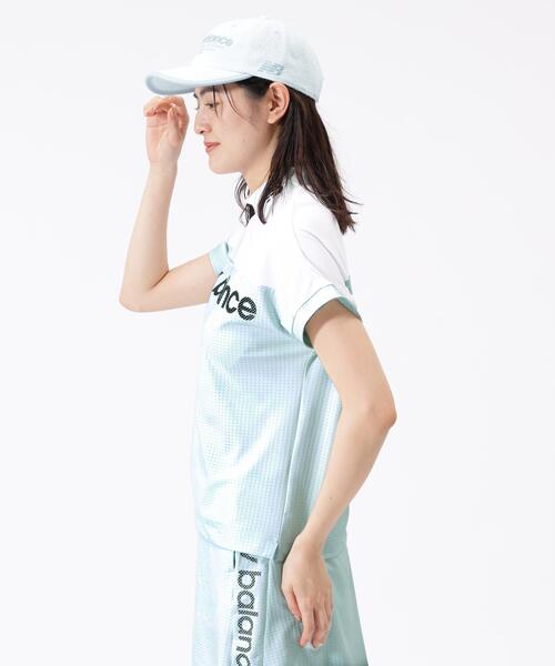 New Balance Golf（ニューバランスゴルフ）の「【new balance golf】フレンチスリーブ モックネック プルオーバー (WOMENS)（Tシャツ/カットソー・レディース・ホワイト/ベージュ系その他/ブルー/ブラック・SMALL/MEDIUM/LARGE）」の19枚目の写真