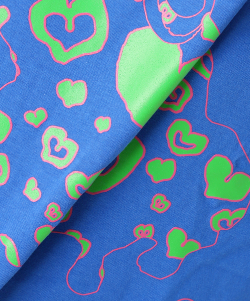 SAGE(セージ)の「SAGE / セイジ 別注 Heart-Filled FROG S/S Tee(Tシャツ/カットソー・メンズ・ブラック/ブルー/ピンク・LARGE/MEDIUM)」の13枚目の写真