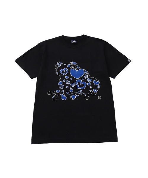 SAGE(セージ)の「SAGE / セイジ 別注 Heart-Filled FROG S/S Tee(Tシャツ/カットソー・メンズ・ブラック/ブルー/ピンク・LARGE/MEDIUM)」の15枚目の写真