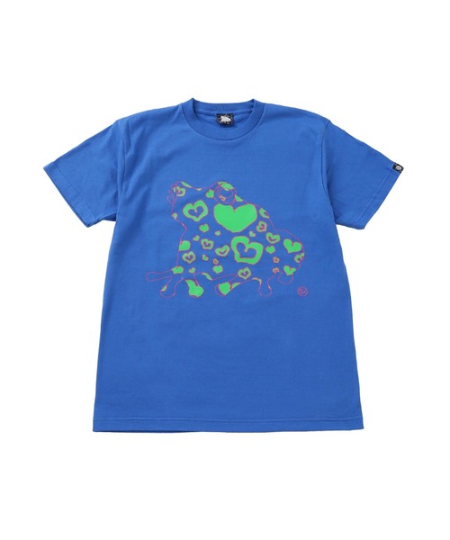 SAGE(セージ)の「SAGE / セイジ 別注 Heart-Filled FROG S/S Tee(Tシャツ/カットソー・メンズ・ブラック/ブルー/ピンク・LARGE/MEDIUM)」の16枚目の写真