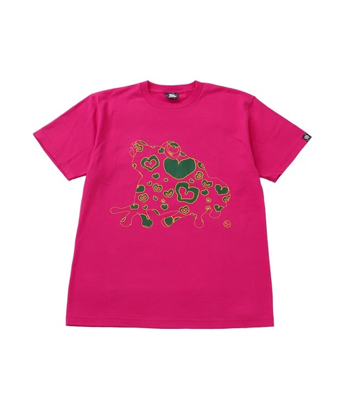 SAGE(セージ)の「SAGE / セイジ 別注 Heart-Filled FROG S/S Tee(Tシャツ/カットソー・メンズ・ブラック/ブルー/ピンク・LARGE/MEDIUM)」の17枚目の写真