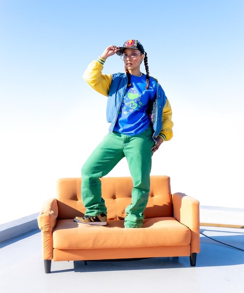 SAGE(セージ)の「SAGE / セイジ 別注 Heart-Filled FROG S/S Tee(Tシャツ/カットソー・メンズ・ブラック/ブルー/ピンク・LARGE/MEDIUM)」の19枚目の写真