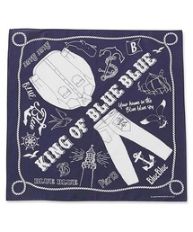 BLUE BLUE（ブルーブルー）の「KING OF BLUE BLUE バンダナ（バンダナ/スカーフ）」