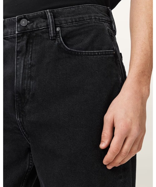 ALLSAINTS(オールセインツ)の「LENNY LOOSE FIT WIDE LEG DENIM JEANS | LENNY ルーズ フィット ワイド レッグ デニム ジーンズ(デニムパンツ・メンズ・ブラック・30/30/31/30/33/30/28/30/32/30)」の3枚目の写真