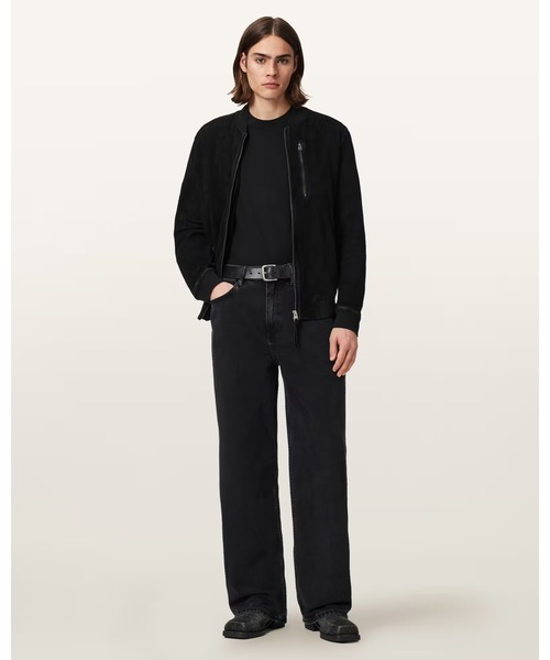ALLSAINTS(オールセインツ)の「LENNY LOOSE FIT WIDE LEG DENIM JEANS | LENNY ルーズ フィット ワイド レッグ デニム ジーンズ(デニムパンツ・メンズ・ブラック・30/30/31/30/33/30/28/30/32/30)」の4枚目の写真