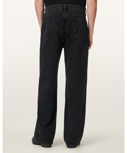 ALLSAINTS(オールセインツ)の「LENNY LOOSE FIT WIDE LEG DENIM JEANS | LENNY ルーズ フィット ワイド レッグ デニム ジーンズ(デニムパンツ・メンズ・ブラック・30/30/31/30/33/30/28/30/32/30)」の6枚目の写真