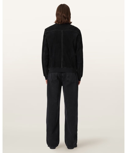 ALLSAINTS(オールセインツ)の「LENNY LOOSE FIT WIDE LEG DENIM JEANS | LENNY ルーズ フィット ワイド レッグ デニム ジーンズ(デニムパンツ・メンズ・ブラック・30/30/31/30/33/30/28/30/32/30)」の7枚目の写真