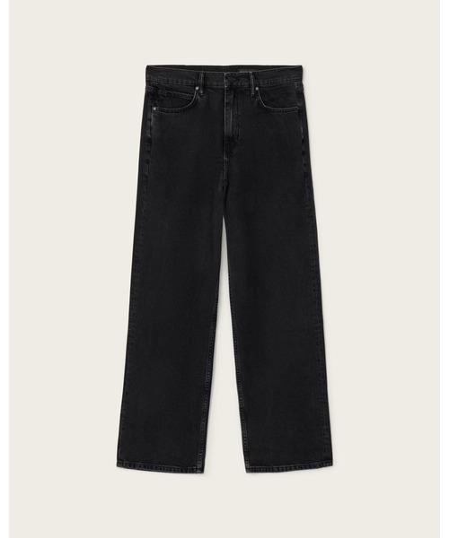 ALLSAINTS(オールセインツ)の「LENNY LOOSE FIT WIDE LEG DENIM JEANS | LENNY ルーズ フィット ワイド レッグ デニム ジーンズ(デニムパンツ・メンズ・ブラック・30/30/31/30/33/30/28/30/32/30)」の8枚目の写真