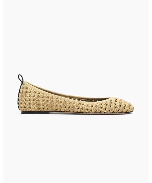MARC JACOBS(マークジェイコブス)の「【NEW】THE CROCHET LACE UP BALLERINA/ザ クロシェ レース アップ バレリーナ(バレエシューズ・レディース・クリア/ゴールド系その他6・36/37)」の6枚目の写真