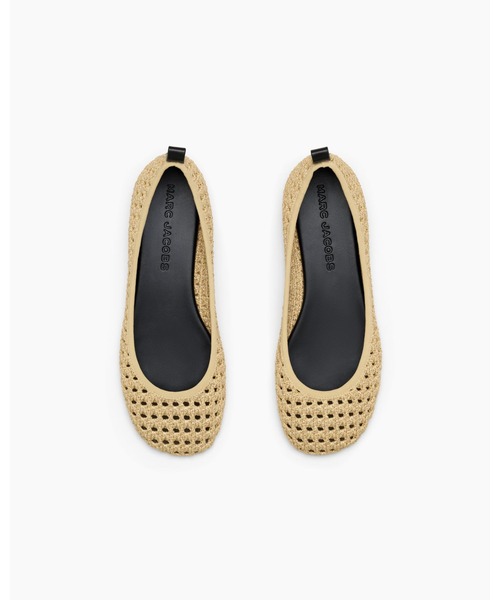 MARC JACOBS(マークジェイコブス)の「【NEW】THE CROCHET LACE UP BALLERINA/ザ クロシェ レース アップ バレリーナ(バレエシューズ・レディース・クリア/ゴールド系その他6・36/37)」の8枚目の写真