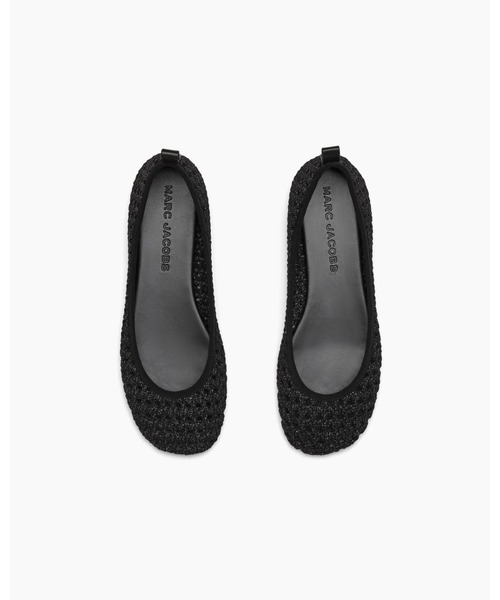 MARC JACOBS(マークジェイコブス)の「【NEW】THE CROCHET LACE UP BALLERINA/ザ クロシェ レース アップ バレリーナ(バレエシューズ・レディース・クリア/ゴールド系その他6・36/37)」の13枚目の写真