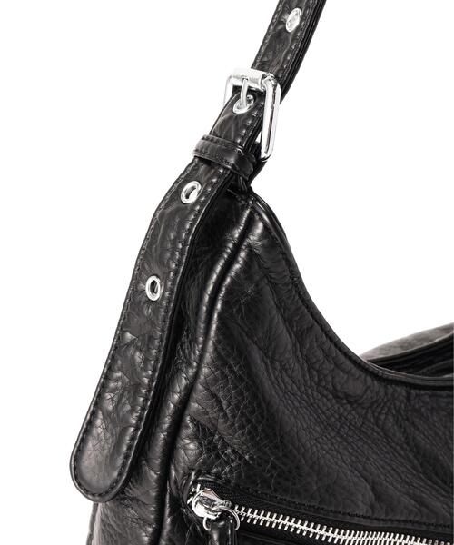 SIS（エスアイエス）の「SIS/エスアイエス/PU Leather Shoulder Bag（ショルダーバッグ・レディース・ブラック・F）」の6枚目の写真