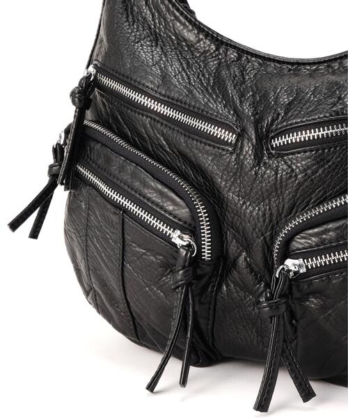 SIS（エスアイエス）の「SIS/エスアイエス/PU Leather Shoulder Bag（ショルダーバッグ・レディース・ブラック・F）」の5枚目の写真