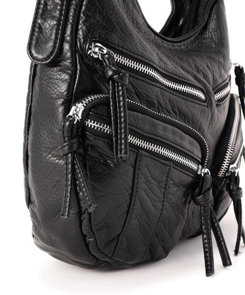 SIS（エスアイエス）の「SIS/エスアイエス/PU Leather Shoulder Bag（ショルダーバッグ・レディース・ブラック・F）」の2枚目の写真