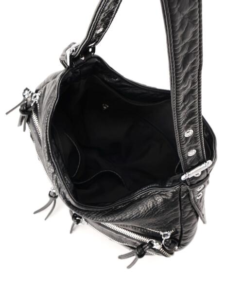 SIS（エスアイエス）の「SIS/エスアイエス/PU Leather Shoulder Bag（ショルダーバッグ・レディース・ブラック・F）」の10枚目の写真