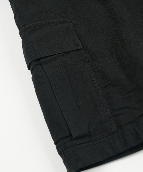 FRIZMWORKS(フリズムワークス)の「CANVAS ESSENTIAL CARGO SHORTS _ BLACK(その他パンツ・メンズ・その他・SMALL/MEDIUM/LARGE/X-LARGE)」の6枚目の写真