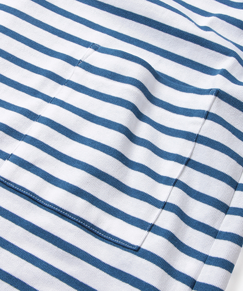 B:MING by BEAMS（ビーミングバイビームス）の「ORCIVAL×ビーミング by ビームス / 40th別注 ボーダーワンピース（ワンピース・レディース・ロイヤルブルー・ONE SIZE）」の12枚目の写真