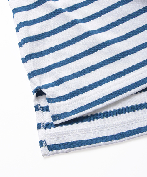 B:MING by BEAMS（ビーミングバイビームス）の「ORCIVAL×ビーミング by ビームス / 40th別注 ボーダーワンピース（ワンピース・レディース・ロイヤルブルー・ONE SIZE）」の6枚目の写真