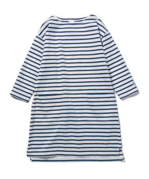 B:MING by BEAMS（ビーミングバイビームス）の「ORCIVAL×ビーミング by ビームス / 40th別注 ボーダーワンピース（ワンピース・レディース・ロイヤルブルー・ONE SIZE）」の13枚目の写真