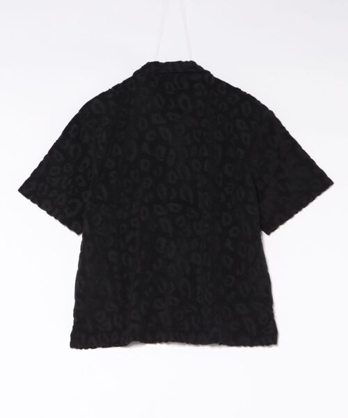Bling Leads(ブリングリーズ)の「【Bls】 【ZM】【Bling Leads】パイル生地 半袖レオパード柄シャツ(シャツ/ブラウス・メンズ・ホワイト/ブラック・LARGE/MEDIUM)」の9枚目の写真