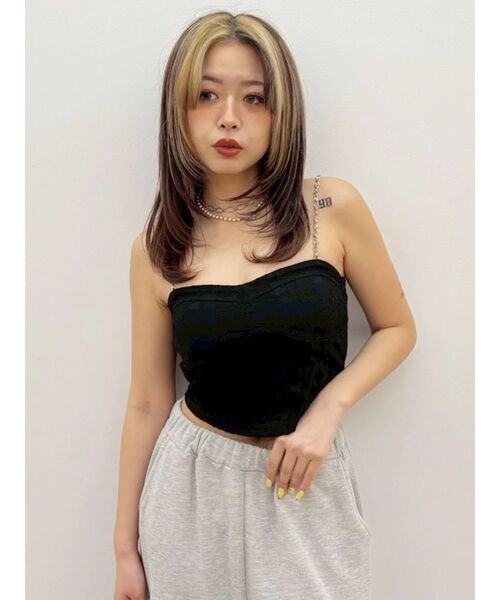 EVRIS(エヴリス)の「【パッド付】ビジューショルダーレースコルセットトップス 夏服(キャミソール・レディース・ブラック/ホワイト/ピンク・FREE)」の17枚目の写真