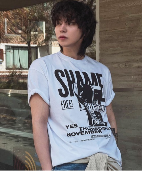 NOWLE(ノウル)の「【NOWLE】グランジ パンク グラフィックTシャツ 半袖 / バンドT風 ルーズT(Tシャツ/カットソー・メンズ・ホワイト・LARGE/MEDIUM/X-LARGE)」の19枚目の写真