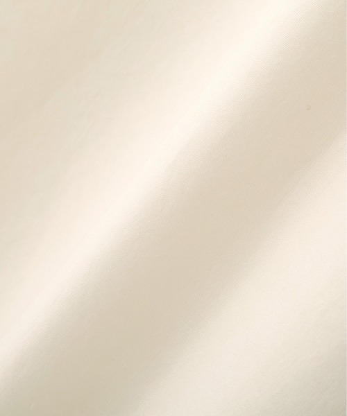 MHL.(エムエイチエル)の「GARMENT DYED COTTON POPLIN(シャツ/ブラウス・レディース・ネイビー/オフホワイト・2/1)」の3枚目の写真
