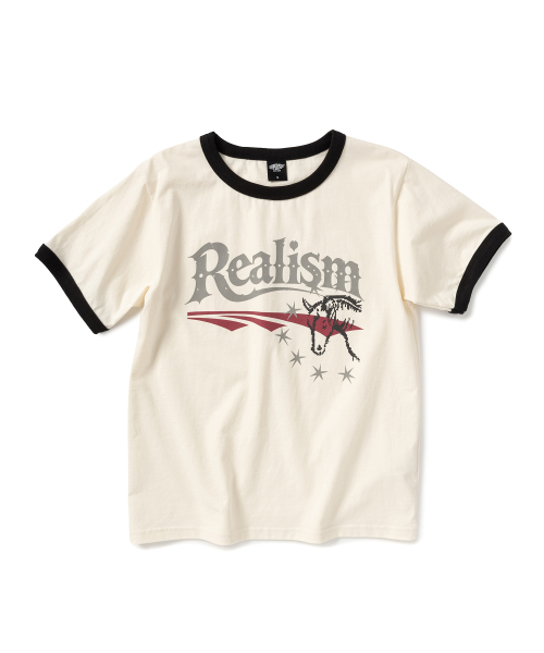 SUPERSUB(スーパーサブ)の「リアリズムリンガー半袖Tシャツ-クリーム(Tシャツ/カットソー・レディース・その他・MEDIUM/LARGE/SMALL)」の6枚目の写真