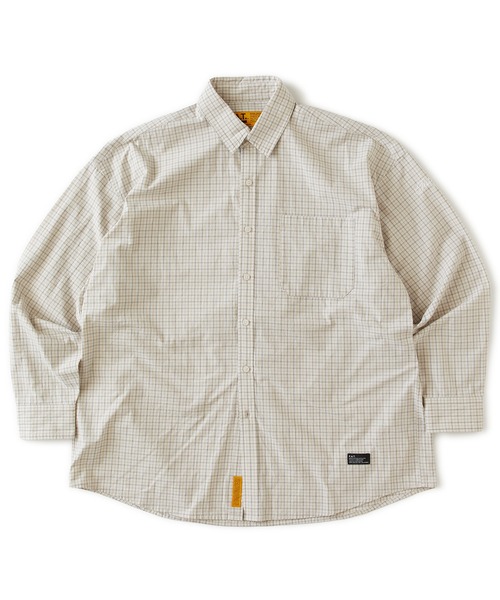 FAT(エフエイティー)の「GIGACLOTH(シャツ/ブラウス・メンズ・ブラウン/グリーン/オフホワイト・JUMBO(XXL)/FAT(XL)/SKINNY(L))」の2枚目の写真