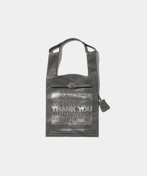 beautiful people(ビューティフルピープル)の「gratitude large market bag(トートバッグ・レディース・ブラック/グレー/グレイッシュベージュ/キャメル・FREE)」の5枚目の写真