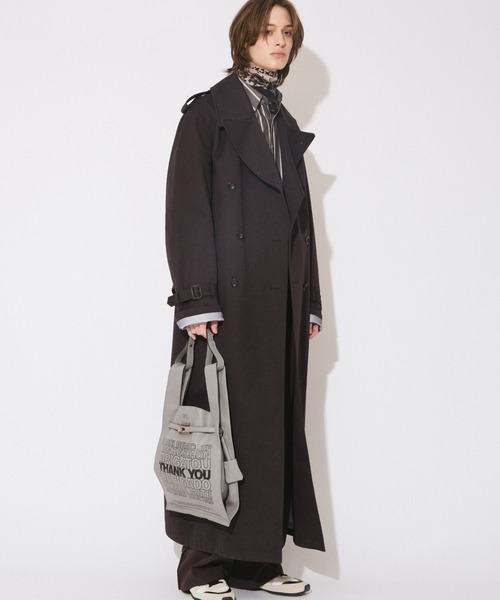 beautiful people(ビューティフルピープル)の「gratitude large market bag(トートバッグ・レディース・ブラック/グレー/グレイッシュベージュ/キャメル・FREE)」の9枚目の写真
