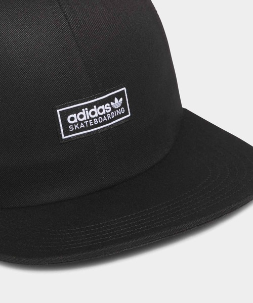 adidas（アディダス）の「スケートボーディング ローキー 6パネル キャップ / アディダスオリジナルス adidas Originals（キャップ・メンズ・ベージュ/ブラック・LARGE）」の4枚目の写真