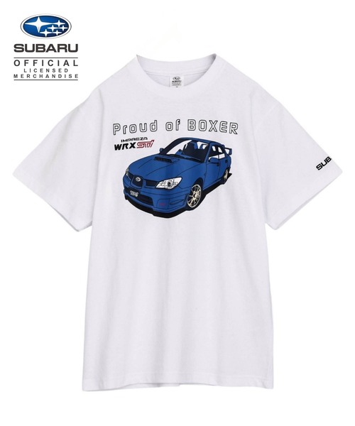 scene(シーン)の「SUBARU スバル Proud of BOXER 半袖 Tシャツ(Tシャツ/カットソー・メンズ・ブラック/ホワイト・LL/L/M)」の1枚目の写真