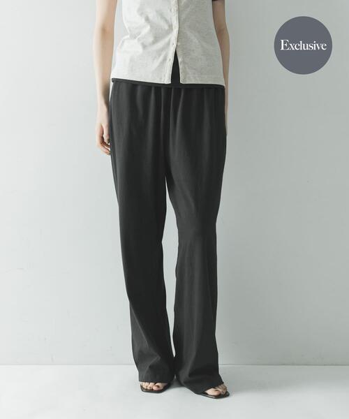 ONIT（オニット）の「『別注』onit×URBAN RESEARCH　パンツ（その他パンツ・レディース・ブラック/グレー・2/1）」の4枚目の写真