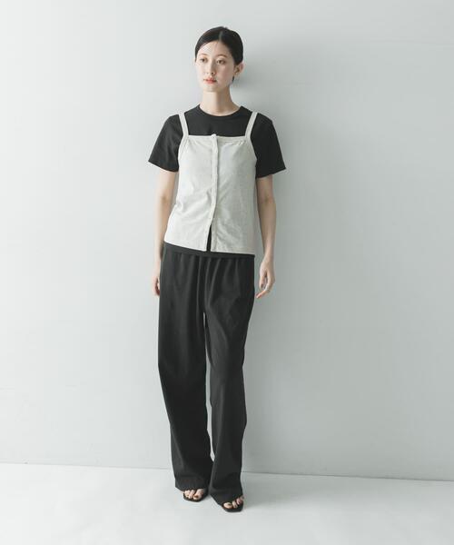 ONIT（オニット）の「『別注』onit×URBAN RESEARCH　パンツ（その他パンツ・レディース・ブラック/グレー・2/1）」の10枚目の写真