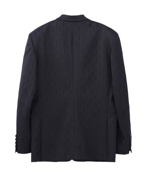 JOHN LAWRENCE SULLIVAN(ジョンローレンスサリバン)の「SLASHED WOOL GABARDINE SINGLE BREASTED JACKET(テーラードジャケット・メンズ・ブラック・44/46/48)」の2枚目の写真