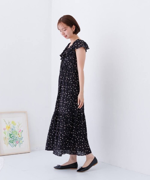 flower(フラワー)の「フラワーシャワーワンピース(ワンピース・レディース・ホワイト/ブラック・FREE)」の17枚目の写真